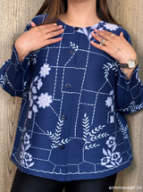 Indigo Bloom Shirt