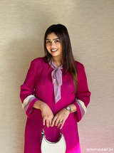 Bougainvillea Bow Dress