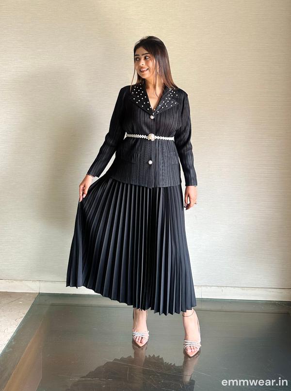 Black Empress Skirt Set