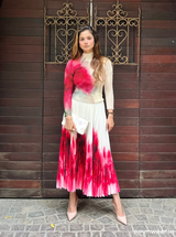 Scarlet Mist Skirt Set