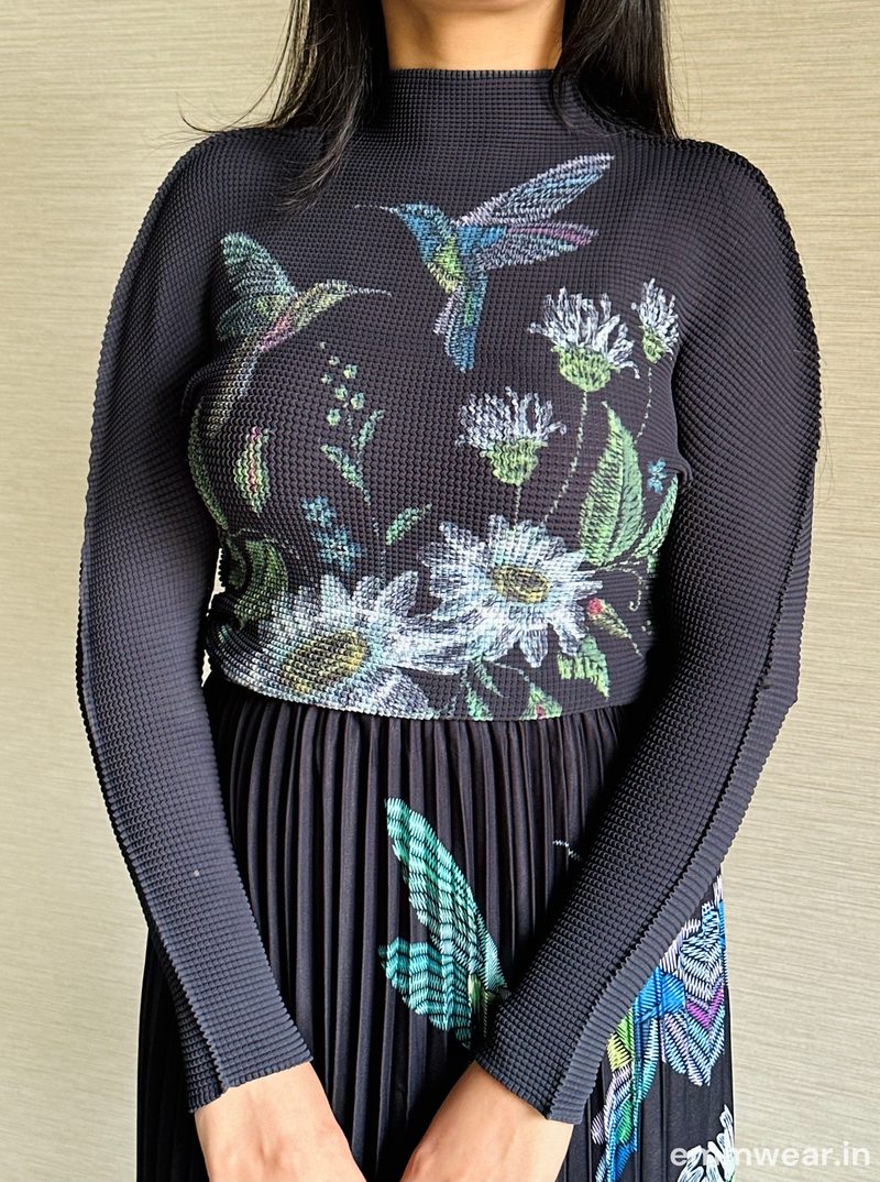 Orchid Noir Skirt Set