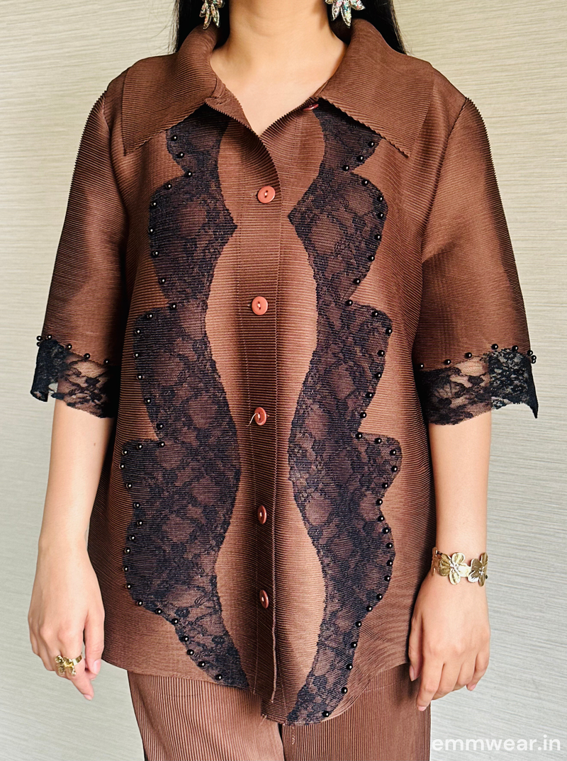 Espresso Lace Co-ord Set