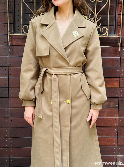 Caramel Trench Coat