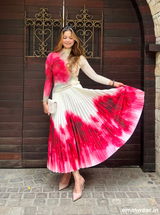Scarlet Mist Skirt Set