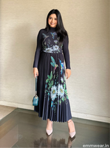 Orchid Noir Skirt Set