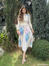 Rose Sky Skirt Set