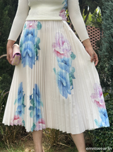 Rose Sky Skirt Set