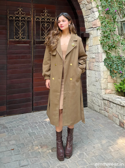 Caramel Trench Coat