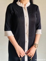 Monochrome kurti Set