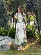 Sage Bloom Skirt Set