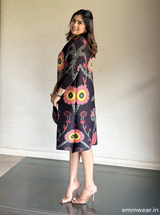 Black Botanic Dress