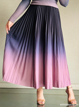 Ombre Skirt Set