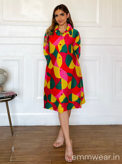 Colour Burst Dress