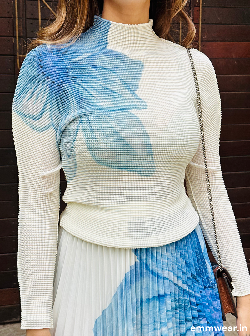 Coastal Bloom Skirt Set