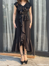 Sevilla Black Dress
