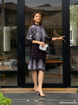 Starlit Noir Dress