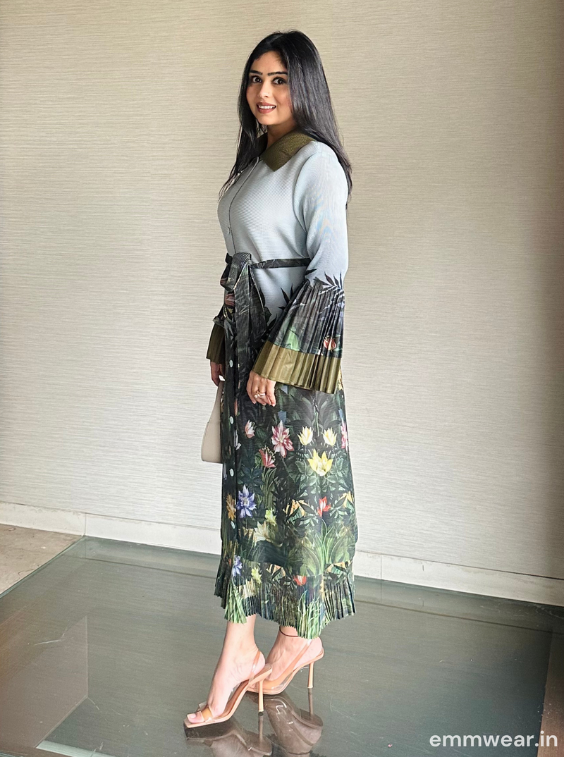 Olive Gardenia Dress