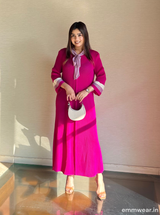 Bougainvillea Bow Dress