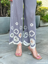Cutwork Charm Co-ord Set