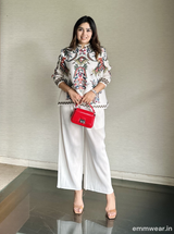 Ivory Printed Co-Ord Set