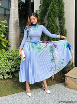 Mystic Lavender Skirt Set