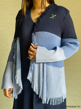 Trinity Blue Shrug Dress