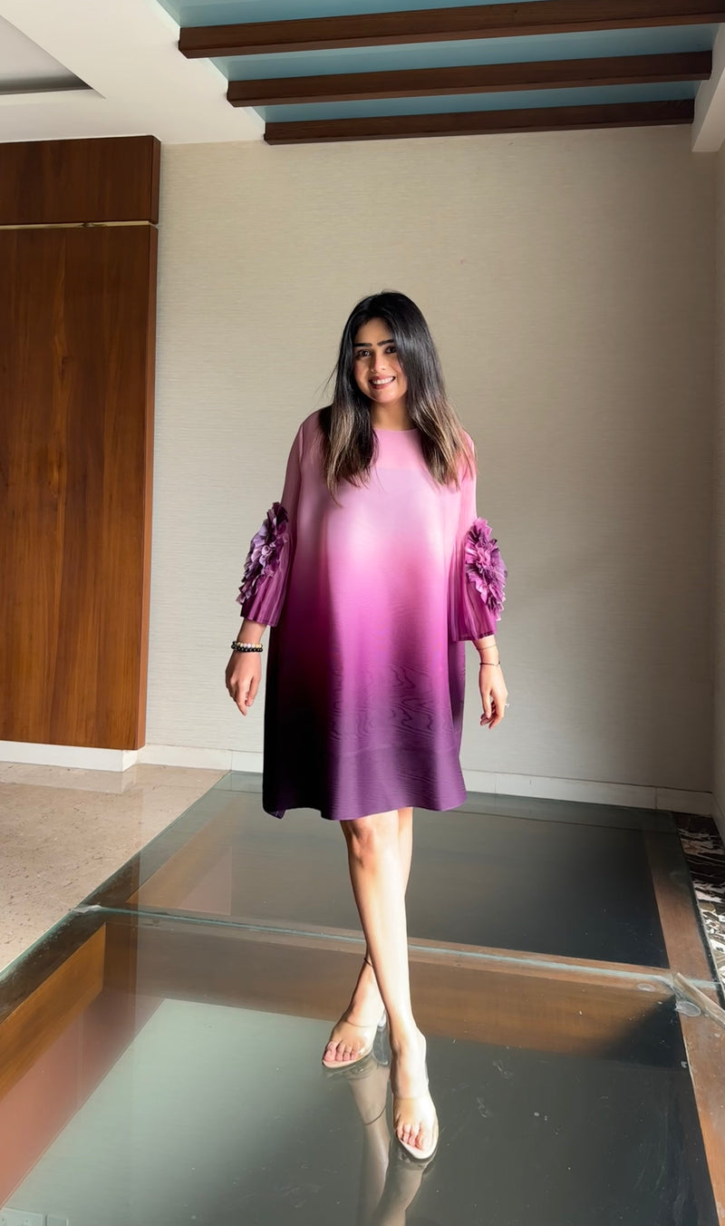 Purple Ombre Dress Purple Ombre Dress